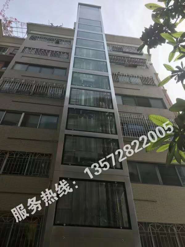 陜西西安家用電梯舊樓加裝電梯
